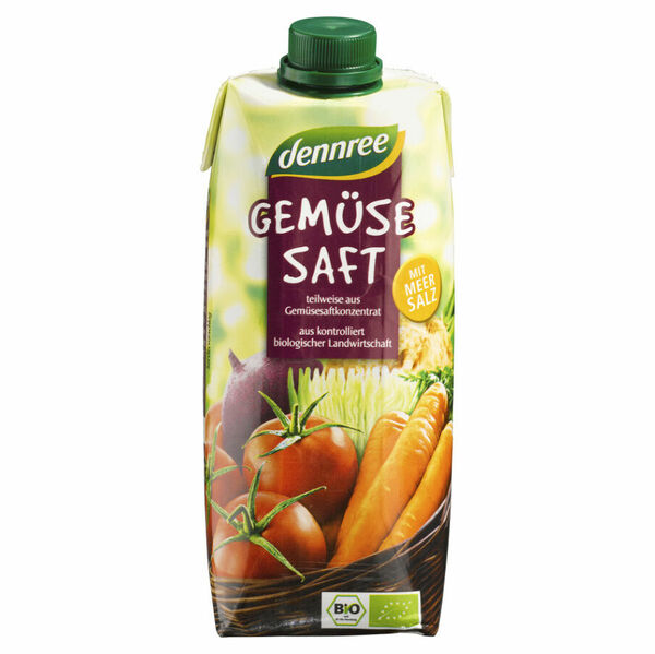 DENNREE Šťáva zeleninová BIO 500 ml porovnat ceny