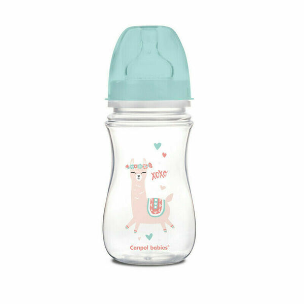 Canpol babies Lahev se širokým hrdlem Exotic Animals Zelená 240ml porovnat ceny