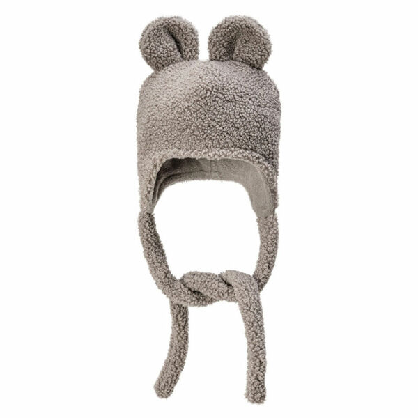 T-TOMI Čepička teddy grey 1 kus, Věkové skupiny: Novorozenec (0-3 měsíce) porovnat ceny