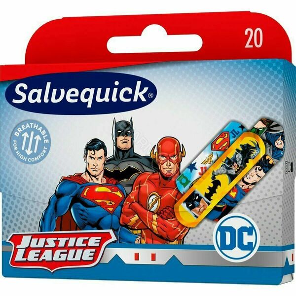 Salvequick Náplast pro děti Justice League 20ks porovnat ceny