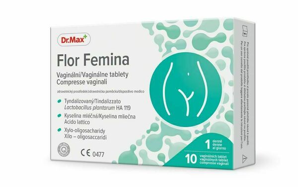 Dr. Max Flor Femina 10 vaginálních tablet porovnání ceny