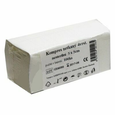 Kompres netk.text.nest.5x5cm/100ks Steriwund porovnat ceny