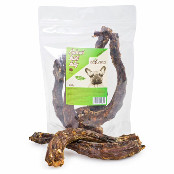 NATURECA Krůtí krky sušené 250 g porovnat ceny