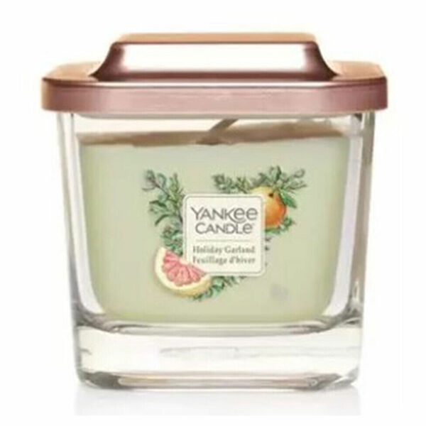 YANKEE CANDLE Elevation Vonná svíčka malá hranatá Holiday Garland 96 g porovnat ceny