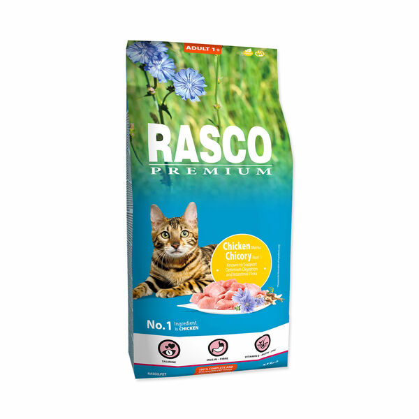 Rasco Premium Adult Kuřecí s kořenem čekanky granule 7,5 kg porovnat ceny