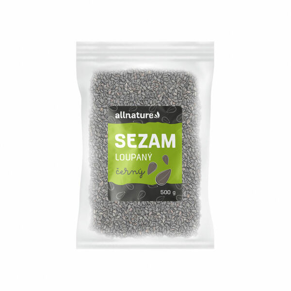 ALLNATURE Sezam černý 500 g porovnat ceny