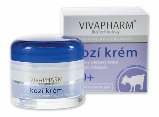 Vivapharm Kozí krém výživný pleťový krém 50ml porovnat ceny