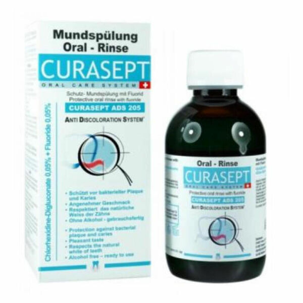 CURAPROX ústní voda s fluoridy Curasept ADS 205 200ml porovnat ceny