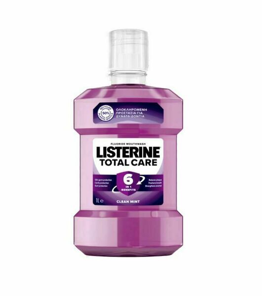Listerine Total Care ústní voda 1 l porovnat ceny