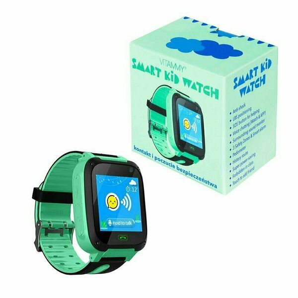 Vitammy SMART KID Inteligentné detské hodinky zelené porovnat ceny