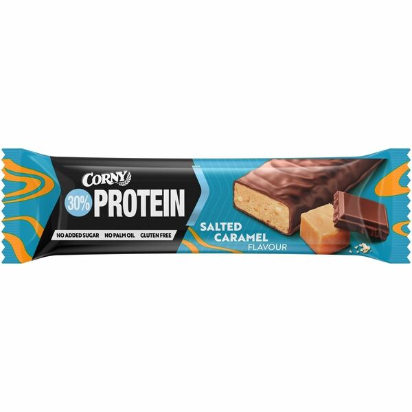 Corny Protein 30% proteinová tyčinka slaný karamel 50 g porovnat ceny