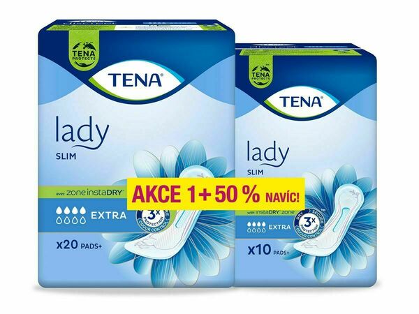 Tena Lady Slim Extra +50% Ink.vložky 30ks 211513 porovnat ceny