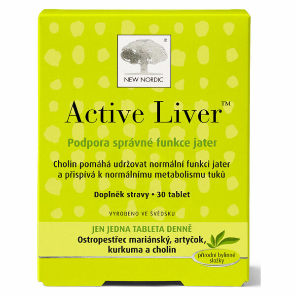 NEW NORDIC Activ liver 30 tablet porovnat ceny