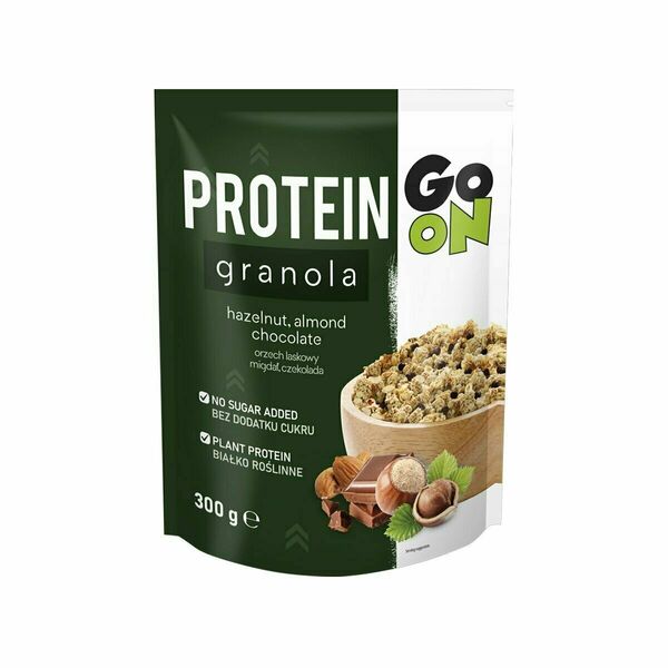 GO ON Proteinová granola s čokoládou a ořechy 300g porovnat ceny