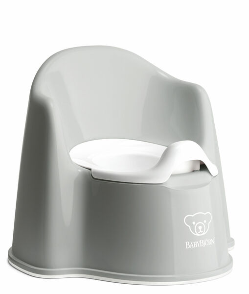 BabyBjörn nočník křesílko Grey White šedý porovnat ceny