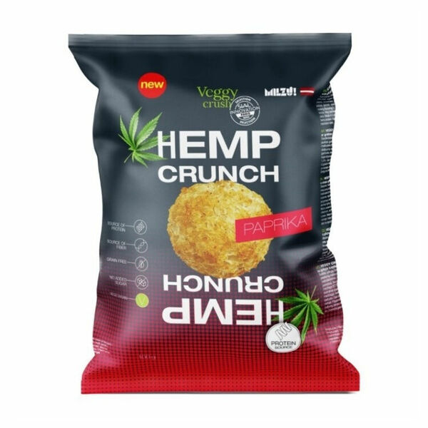 MILZU! Křupky s příchutí papriky a konopným proteinem 100 g porovnat ceny