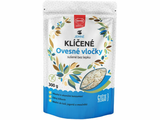 Semix Vločky ovesné klíčené bezlepkové 300g porovnat ceny