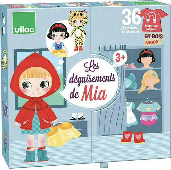 Vilac Magnetické oblékací puzzle designérka Mia porovnat ceny