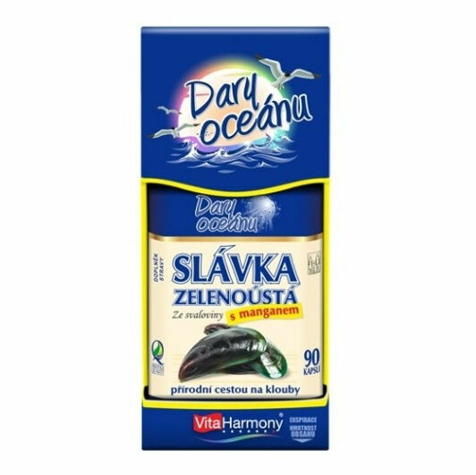 VITAHARMONY Slávka zelenoústá 540 mg s manganem 90 kapslí porovnat ceny