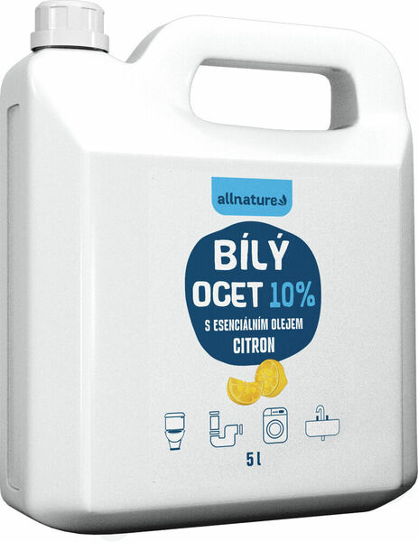 ALLNATURE Bílý ocet 10 % s vůní citrónu 5 l porovnat ceny