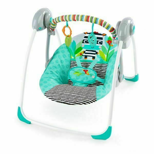 Bright Starts Houpačka skládací Zig Zag Zebra 0 m+, do 9kg, 2019 porovnat ceny