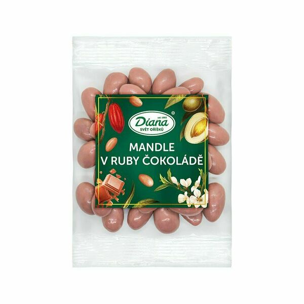 Diana Company Mandle v ruby čokoládě 100g porovnat ceny