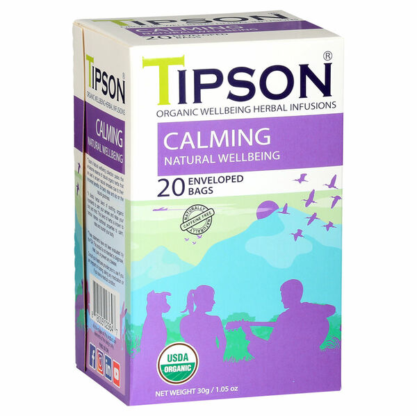TIPSON  Wellbeing calming BIO 20 sáčků porovnat ceny