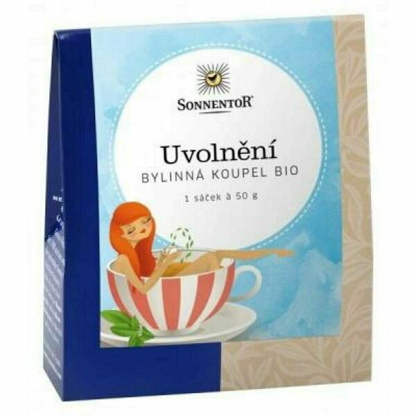 SONNENTOR Bylinná koupelová sůl Uvolnění bio 50 g porovnat ceny