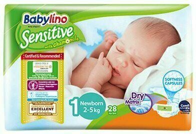 Babylino Sensitive pleny vel.1, 2-5kg, 28 ks porovnat ceny