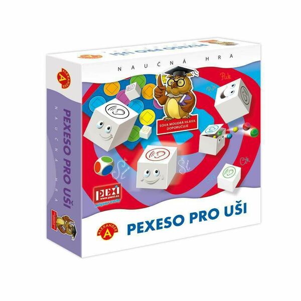 Pexi Pexeso pro uši společenská hra v krabici 24,5x25,5x6cm porovnat ceny