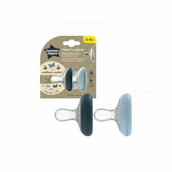Tommee Tippee Šidítko silikon Natural Serene Sky 2ks 0-6m porovnat ceny