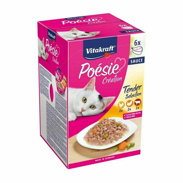 Vitakraft Poésie Création Sauce 6x85 g porovnat ceny
