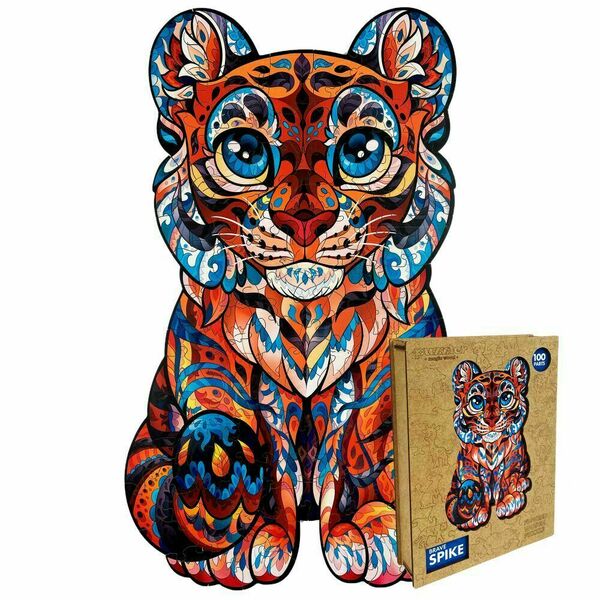 Puzzler Dřevěné barevné puzzle Odvážný Spike porovnat ceny