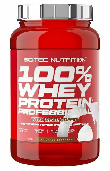 SciTec Nutrition 100% WP Professional ice coffee with real coffee 920 g porovnat ceny