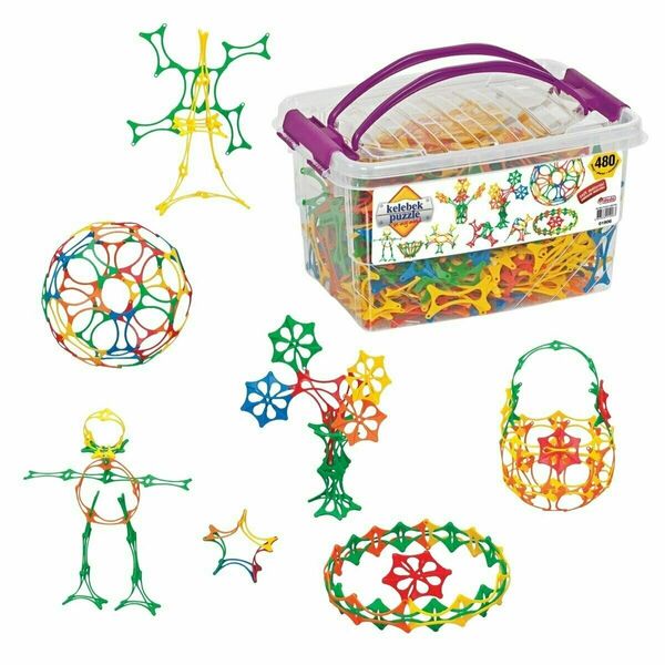 Dede Plastové puzzle - motýlci 480 ks porovnat ceny