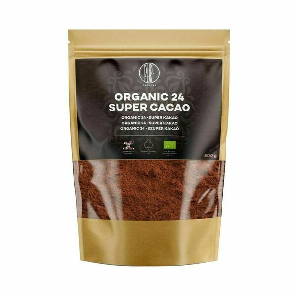 BrainMax Pure Organic 24 Super Cacao BIO RAW 500 g porovnat ceny