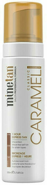 Minetan  Samoopalovací pěna pro zlatavé opálení Caramel (Classic 1 Hour Express Tan) 200 ml porovnat ceny