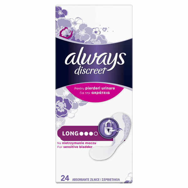 Always Long inkontinenční intimky 24 ks porovnat ceny