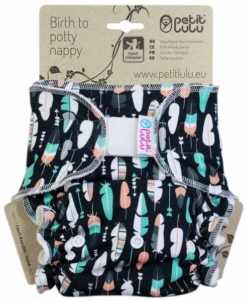 Petit Lulu - Kalhotkové pleny na suchý zip - Pírka a šípy porovnat ceny