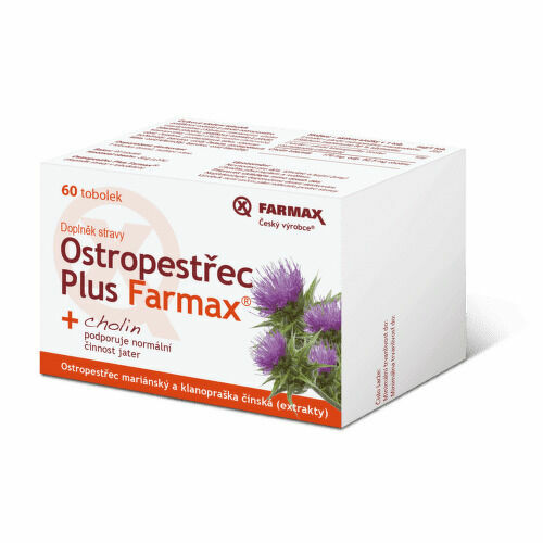 Ostropestřec Plus Farmax Tobolek 60 porovnat ceny
