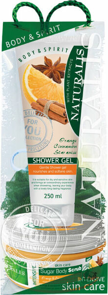 Naturalis Body Care Orange & Cinnamon & Star anise 550ml+40g porovnat ceny