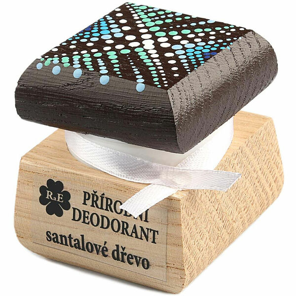 RAE Přírodní krémový deodorant santalové dřevo barevná krabička 15 ml porovnat ceny