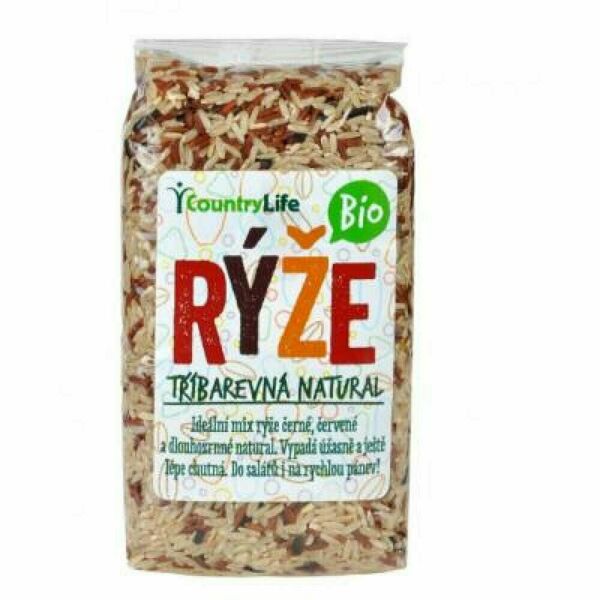 COUNTRY LIFE Rýže tříbarevná BIO 500 g porovnat ceny