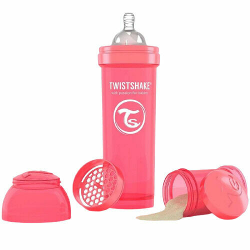 Twistshake Antikoliková láhev peach 330ml porovnat ceny