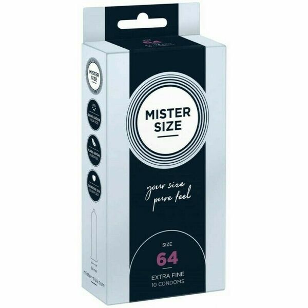Mister Size kondomy XXL 64mm 10ks porovnat ceny