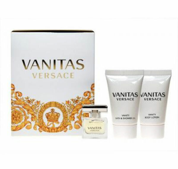 Versace Vanitas Toaletní voda 4,5ml Edt 4,5 ml + 25ml tělové mléko + 25ml sprchový gel porovnat ceny