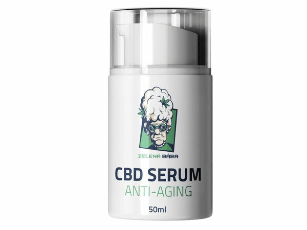 Zelená Bába CBD anti-aging krém proti stárnutí 50ml porovnat ceny
