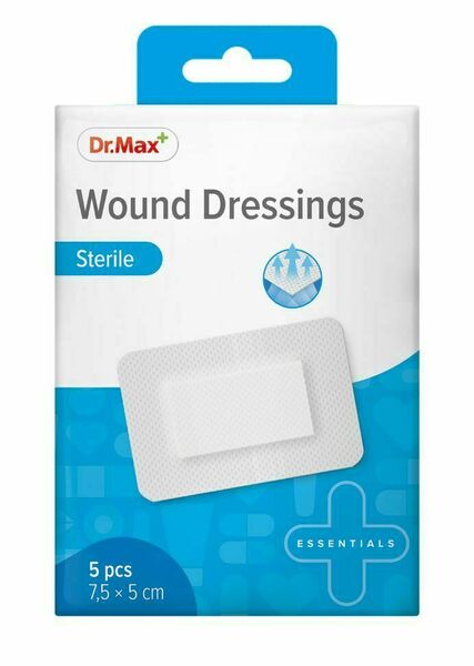 Dr.Max Wound Dressings Sterile 7,5x5 cm 5 ks porovnat ceny