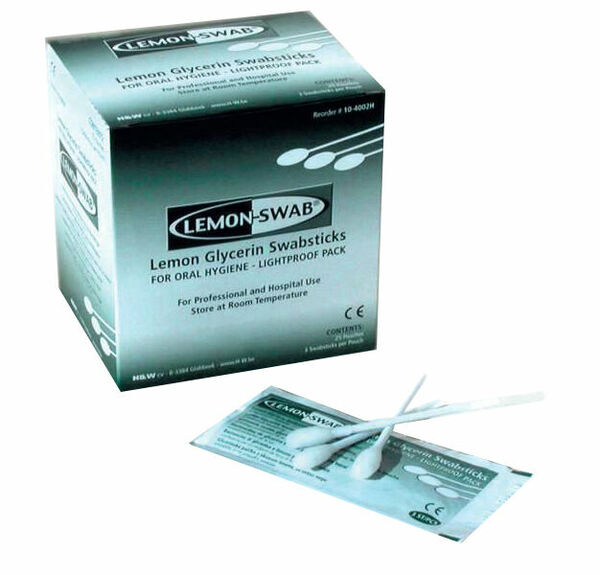 Lemon-Swab Vatové tyčinky s glycerinem 15 cm 75 ks porovnat ceny