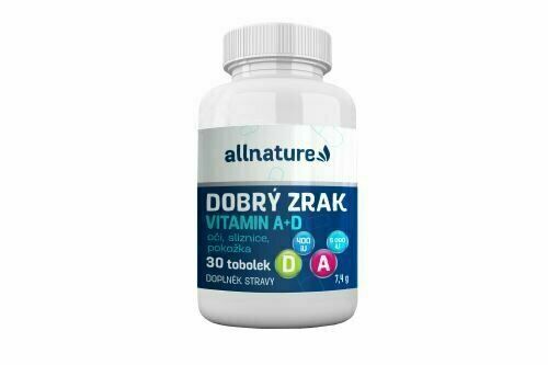 Allnature Dobrý Zrak 30 tobolek porovnat ceny